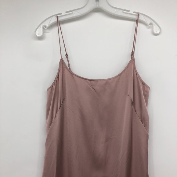 Club Monaco Asymmetrical Dress in Blush Pink - Picture 6 of 16